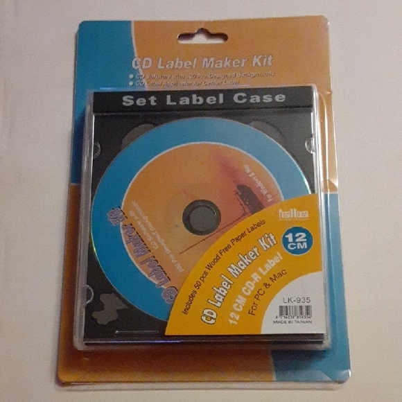 CD Label Maker Kit with Set Label Case - Picture 5 of 5